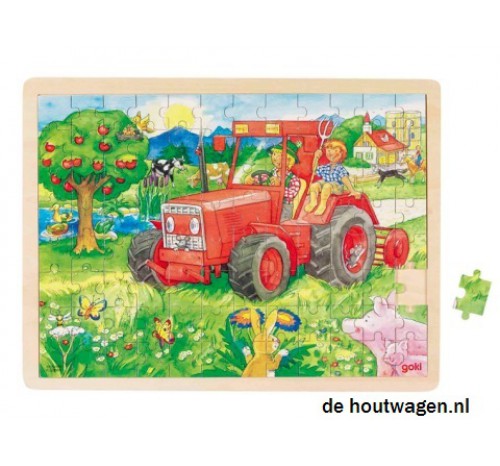 puzzel tractor goki